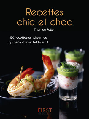 cover image of Recettes chic et choc